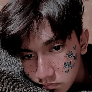 🐙 emoji boy dark - @nonchr Telegram sticker 6 of 25