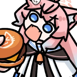 Sticker from 千羽雺喵喵 @zhaxia_cn