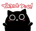 😳 emoji 貓咪黑黑 Telegram sticker 5 of 46