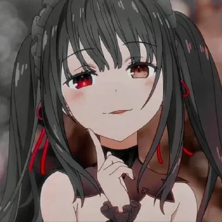 Sticker from ⊱┊Kurumi Tokisaki @JAEGERSQ