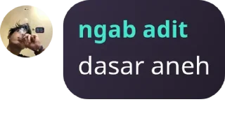 Sticker from punya adit