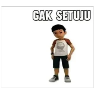Sticker from adit setuju gak