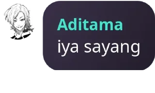 Sticker from Adit ganteng