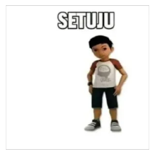 Sticker from adit setuju gak
