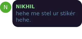 😂 emoji @Nikhil_1111's_2 Telegram sticker 14 of 120