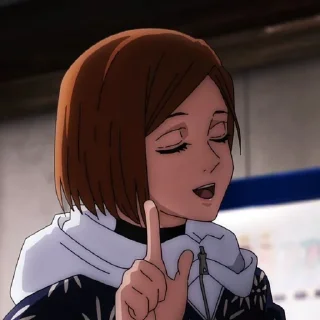 🔨 emoji Nobara kugisaki · @Magichelpeu Telegram sticker 2 of 32