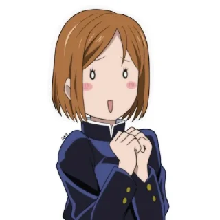 🔨 emoji Kugisaki Nobara Telegram sticker 8 of 47