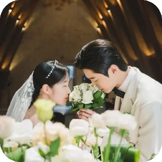 👰‍♀ emoji LOVELY RUNNER Telegram sticker 24 of 50