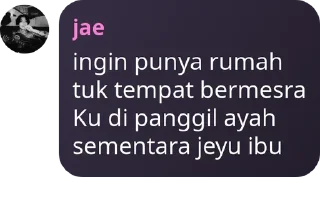 Sticker from ketikan jae