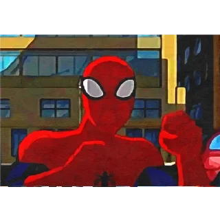 😠 emoji Ultimate Spider-Man Telegram sticker 19 of 35