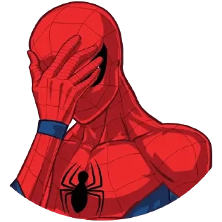 🤦 emoji Ultimate Spider-Man Telegram sticker 8 of 35