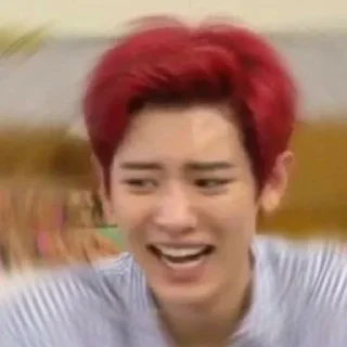 😂 emoji Chanyeol Laughs @editorsagaz Telegram sticker 17 of 22