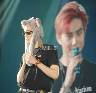 😌 emoji Chanyeol Meme @EDITORSAGAZ Telegram sticker 15 of 43