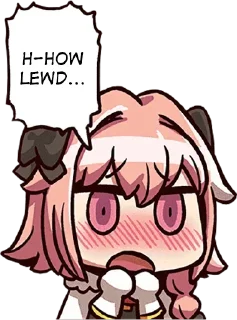 Sticker from 3's animemes