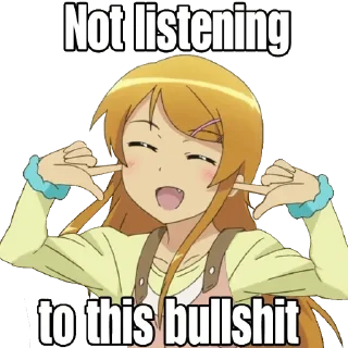 🙉 emoji cringe animemes Telegram sticker 16 of 120