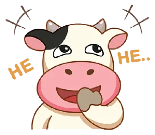 💬 emoji @gmoue momo cow Telegram sticker 13 of 32