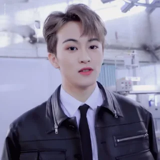 🎸 emoji ＃. Mark Lee ✗ @StickerNct★ Telegram sticker 24 of 35