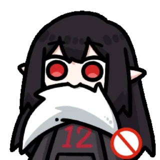 🤤 emoji 十二丸 @zhaxia_cn Telegram sticker 19 of 32