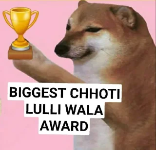🏆 emoji Doge Awards Telegram sticker 14 of 44