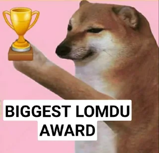 🏆 emoji Doge Awards Telegram sticker 16 of 44