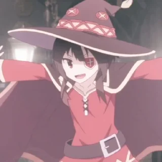 🐚 emoji ✩ megumin ⸝⸝ @yourtikel Telegram sticker 22 of 55