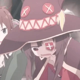 🐚 emoji ✩ megumin ⸝⸝ @yourtikel Telegram sticker 13 of 55