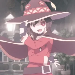 🐚 emoji ✩ megumin ⸝⸝ @yourtikel Telegram sticker 24 of 55