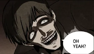 Sticker from Bastard Manhwa @NekoTsu