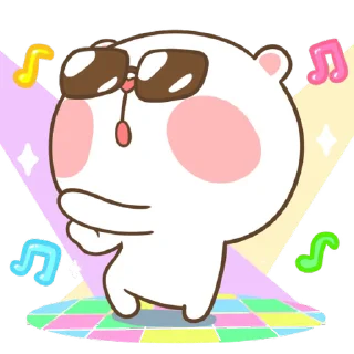 🕺 emoji 𝓑𝔂" @Gifs_Gallery x @Sticker_cafee " Telegram sticker 18 of 50