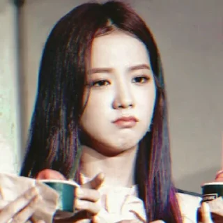 Sticker from Jisoo sad ● @VINKHA