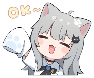 ⚪️ emoji @mtmao Nachoneko! Telegram sticker 7 of 24