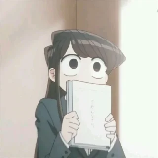 🐱 emoji Shouko komi @kokowangywangyduit Telegram sticker 12 of 40