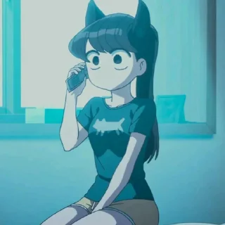 🐱 emoji Shouko komi @kokowangywangyduit Telegram sticker 23 of 40