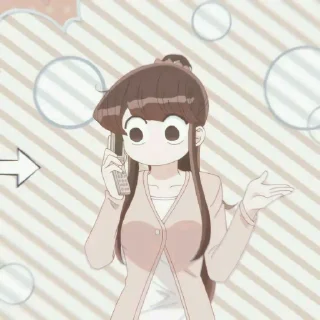 🐱 emoji Shouko komi @kokowangywangyduit Telegram sticker 7 of 40