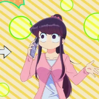 🐱 emoji Shouko komi @kokowangywangyduit Telegram sticker 22 of 40
