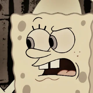🧽 emoji @wkcipe  ⋆  spongebob Telegram sticker 22 of 30