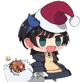 🎅 emoji @wallpaper_kid @Anime_Sticker_noob Podaru Podaru Telegram sticker 24 of 61
