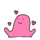 Sticker from Blobby