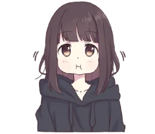 Sticker from Menhera-chan. EN @waesticker