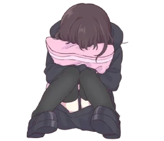 😣 emoji Menhera-chan. EN @waesticker Telegram sticker 23 of 41