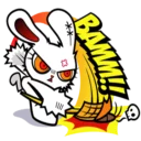 ❗ emoji Bloody Bunny @Amirul_zaimi Telegram sticker 21 of 43