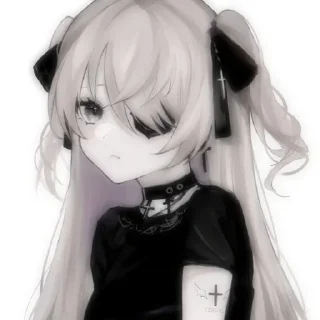 Sticker from Dark Anime Girls [@VoidStickers]