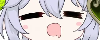 🤤 emoji 纳西妲表情包 @karako_c Telegram sticker 7 of 33