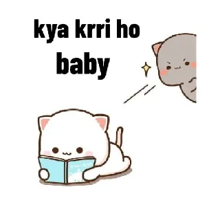 Sticker from @stickers_gifs_store cute chibi cat❤️✨