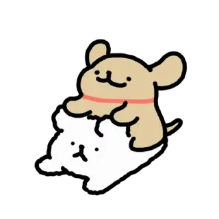 😘 emoji 안녕! 나는 아가 리트리버! @moe_sticker_bot Telegram sticker 21 of 24
