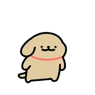 😺 emoji 안녕! 나는 아가 리트리버! @moe_sticker_bot Telegram sticker 16 of 24