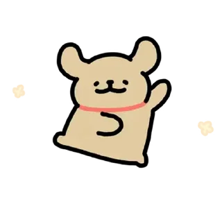Sticker from 안녕! 나는 아가 리트리버! @moe_sticker_bot