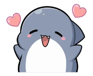🥰 emoji Sharkoo    @xemlixus‎ ‎ ‎ ‎ ‎ ‎ Telegram sticker 7 of 37