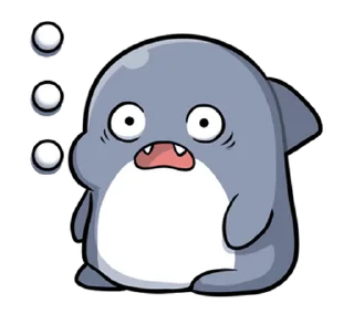 🤔 emoji Sharkoo    @xemlixus‎ ‎ ‎ ‎ ‎ ‎ Telegram sticker 20 of 37