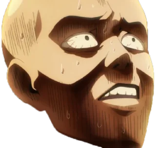😱 emoji Saitama's Head (@NepthanCreation) Telegram sticker 24 of 41